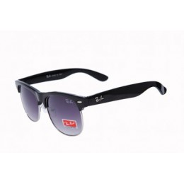 RayBan Clubmaster Classic YH81061 Purple Black Sunglasses