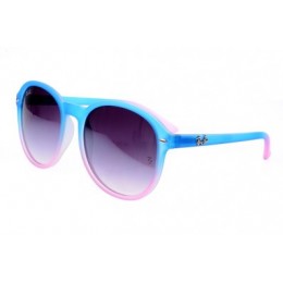 RayBan Cats RB2110 Sunglasses Blue Pink Frame AEP