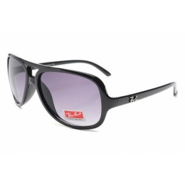 RayBan RB4162 Sunglasses Black Frame Purple Lens