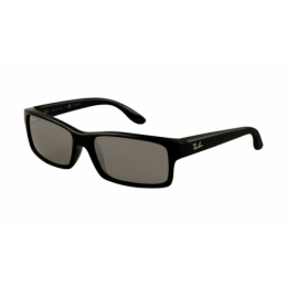 RayBan RB4151 Sunglasses Black Rubberize Frame Grey Lens Cheap