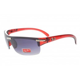RayBan Active Lifestyle Semi-Rimless RB4085 Colored Transparent Grey Sunglasses