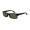 RayBan RB4151 Sunglasses Black Crystal Frame Green Polarized Lens
