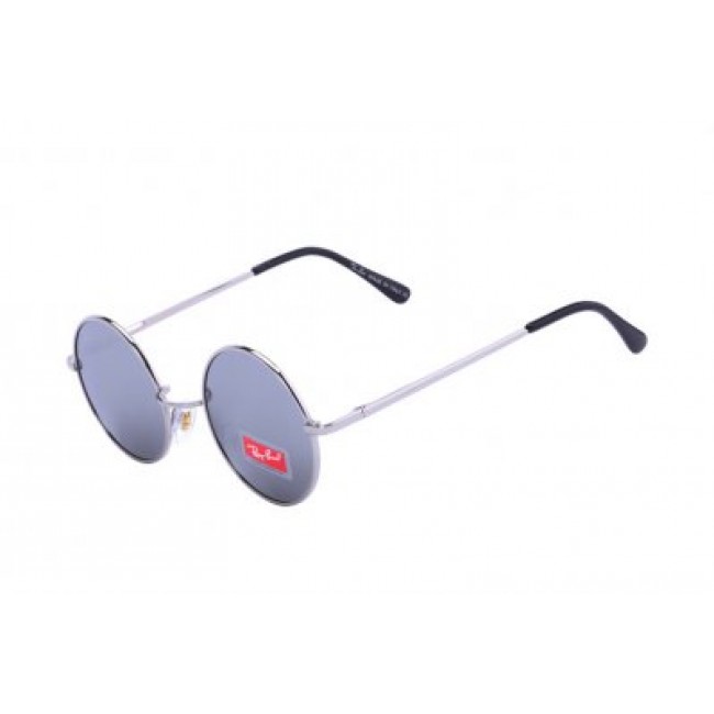 RayBan Icons Round RB8008 Grey Silver Sunglasses
