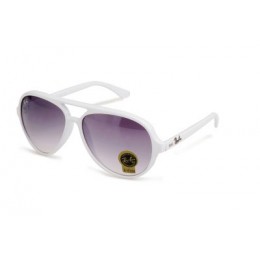 RayBan Cats 5000 Classic RB4125 Purple White Sunglasses Buy