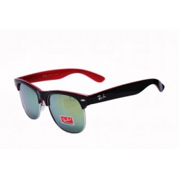 RayBan Clubmaster Classic YH81061 Green Red Sunglasses