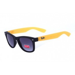 RayBan Wayfarer Color Mix RB2140 Purple Yellow Sunglasses
