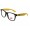 RayBan Wayfarer Color Mix RB2140 Transparent Yellow Sunglasses