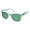 RayBan Wayfarer RB2140 Sunglasses White Frame Green Lens APA