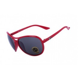 RayBan Highstreet Gradient RB4162 Black Red Sunglasses