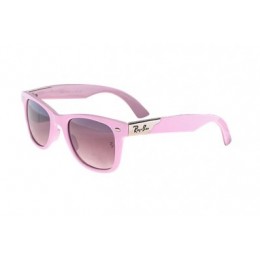 RayBan Wayfarer RB2132 Sunglasses Pink Frame AME