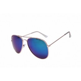RayBan Aviator RB3025 Silver Blue Mirror Sunglasses