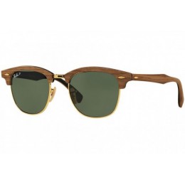 RayBan Sunglasses RB3016M Clubmaster Wood 118158 51mm