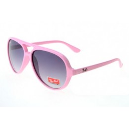 RayBan Cats 5000 Classic RB4125 Purple Pink Sunglasses