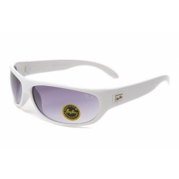 RayBan RB2606 Sunglasses White Frame Purple Lens