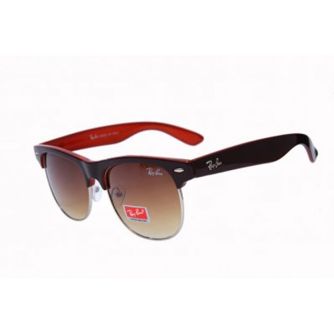 RayBan Clubmaster Classic YH81061 Brown Sunglasses Buy