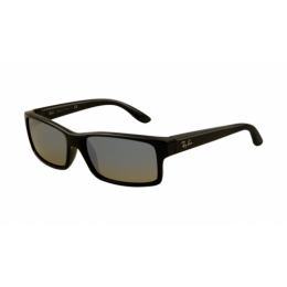 RayBan RB4151 Sunglasses Black Frame Crystal Grey Gradient Lens
