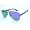 RayBan RB8362 Aviator Sunglasses Black Frame Purple Lens
