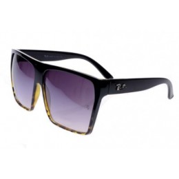 RayBan Clubmaster RB2128 Sunglasses Black Yellow Frame AFP