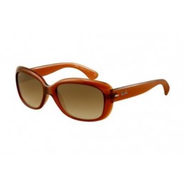 RayBan Jackie Ohh RB4101 Sunglasses Light Brown Frame Crystal Brown Gradient Lens AIC