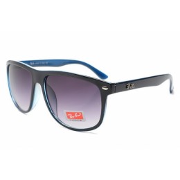 RayBan RB4147 Sunglasses Black Blue Frame Purple Lens