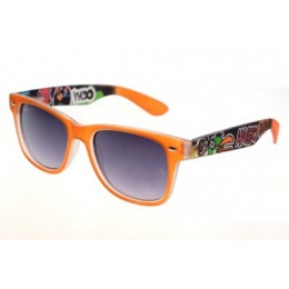 RayBan Wayfarer RB25081 Sunglasses Orange Frame APM
