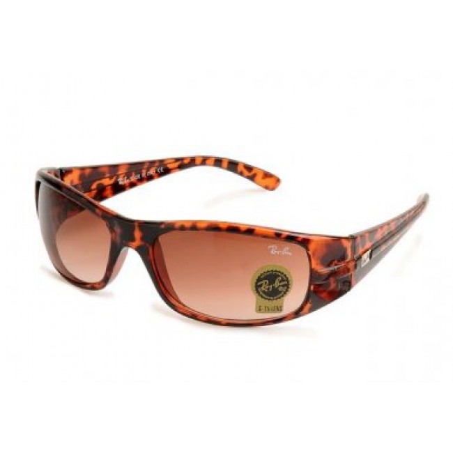 RayBan Highstreet RB4057 Brown Leopard Sunglasses
