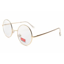 RayBan RB3088 Sunglasses Gold Frame Clear Lens