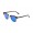 RayBan Clubmaster RB3016 Mock Tortoise Arista Frame Blue Lens Sunglasses