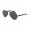 RayBan Aviator RB8307 Sunglasses Black Frame Crystal Polarized Deep Grey Lens AKI