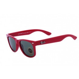 RayBan Wayfarer Color Splash RB2140 Green Red Sunglasses