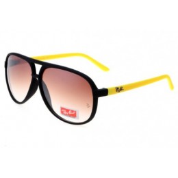 RayBan Cats Color Mix RB4125 Orange Yellow Sunglasses