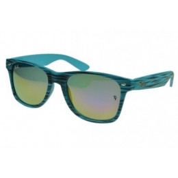 RayBan Wayfarer RB5688 Sunglasses Blue Pattern Frame AQF