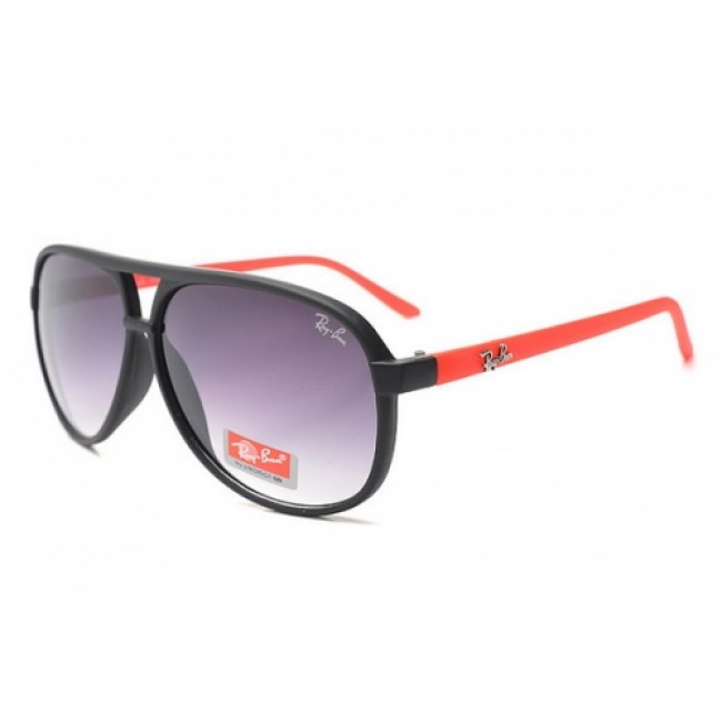 RayBan RB8975 Sunglasses Black Red Frame Purple Lens