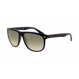 RayBan RB4147 Sunglasses Black Frame Crystal Green Gradient Lens
