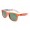 RayBan Wayfarer RB2140 Sunglasses Orange Pattern Frame Green Lens ANY