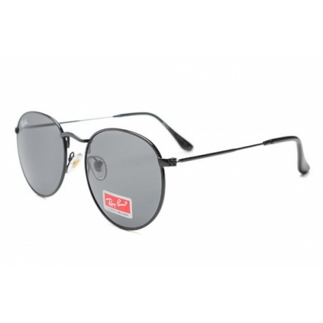 RayBan RB3089 Sunglasses Black Frame Grey Lens