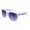 RayBan Wayfarer RB627 Sunglasses White Frame Purple Lens AQT