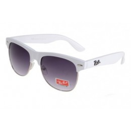 RayBan Clubmaster Color Fresh YH81061 Purple White Sunglasses