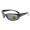 RayBan RB2607 Sunglasses Shiny Black Frame Grey Lens