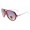 RayBan RB4125 Cats 5000 Sunglasses Ruby White Frame Purple Lens