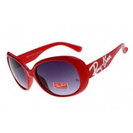 RayBan Jackie Ohh RB7019 Sunglasses Deep Red Frame AIW