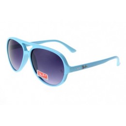 RayBan Cats 5000 Classic RB4125 Purple Blue Sunglasses
