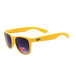 RayBan Wayfarer Classic RB2140 Black Yellow Sunglasses