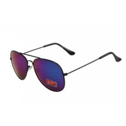 RayBan Aviator RB3025 Purple Black Sunglasses