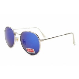 RayBan RB3089 Sunglasses Silver Frame Ice Lens