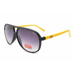 RayBan RB8975 Sunglasses Black Yellow Frame Purple Lens