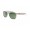 RayBan Wayfarer RB2132 Sunglasses White Pattern Frame Green Lens AMW