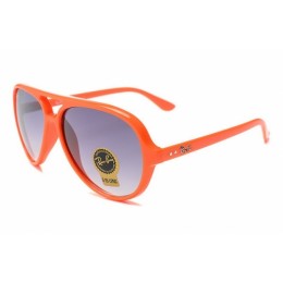 RayBan RB4125 Cats 5000 Sunglasses Shiny Orange Frame Purple Lens