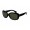 RayBan Jackie Ohh RB4101 Sunglasses Black Frame Crystal Green Lens AHX