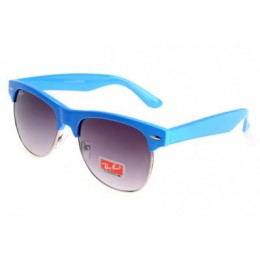 RayBan Clubmaster Color Fresh YH81061 Purple Blue Sunglasses